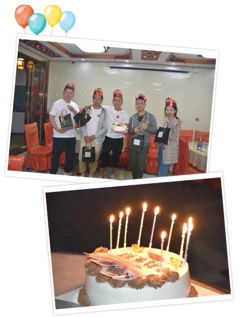 力全地产团建生日会