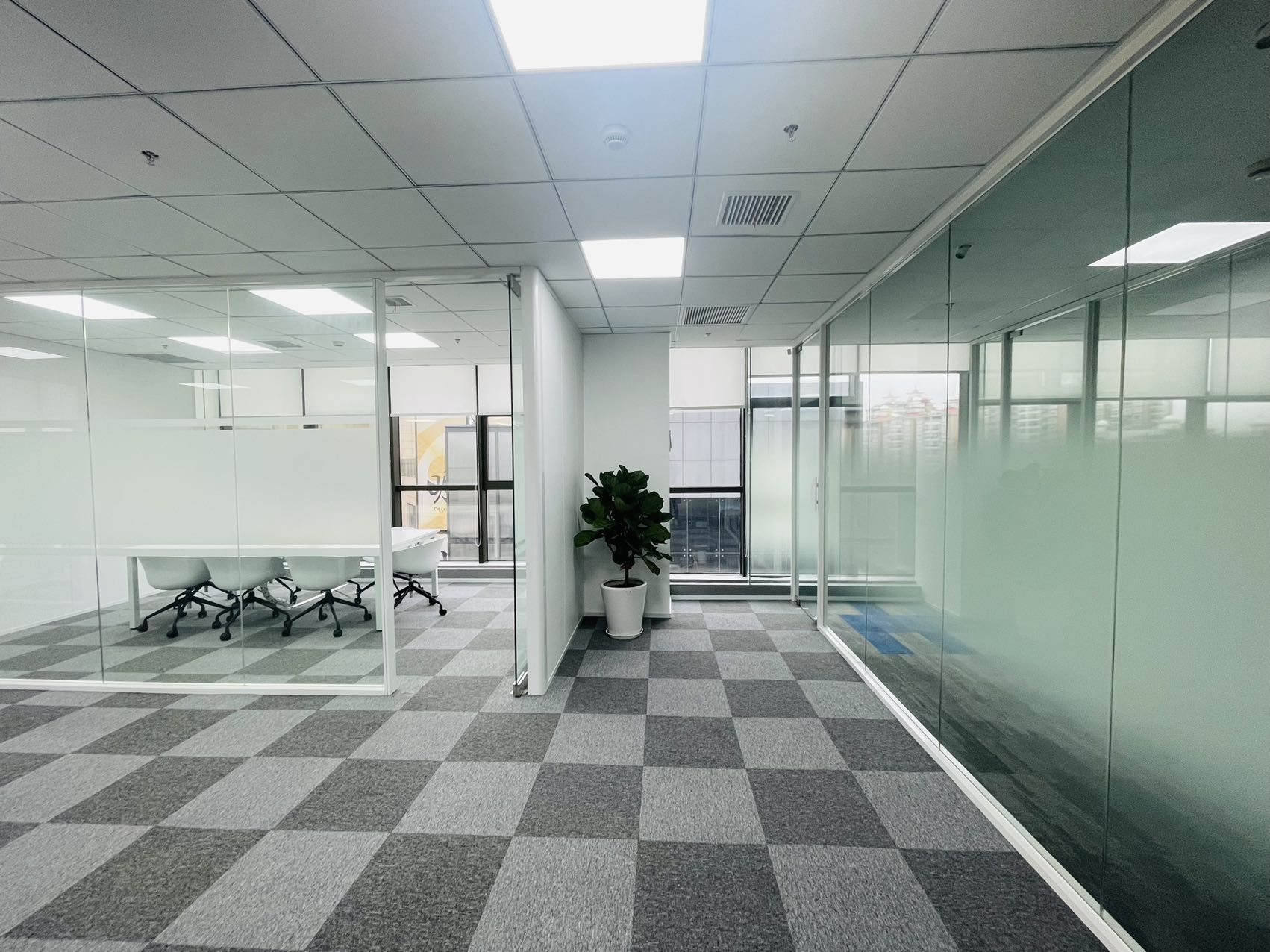 天会商务广场 精装修带家具 淞虹路站 临空经济园区 300平(图4)