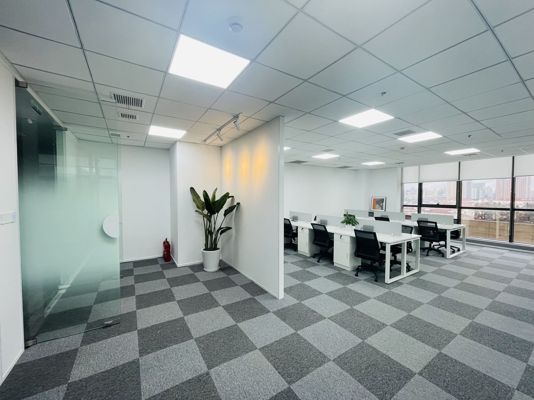 天会商务广场 精装修带家具 淞虹路站 临空经济园区 300平(图5)