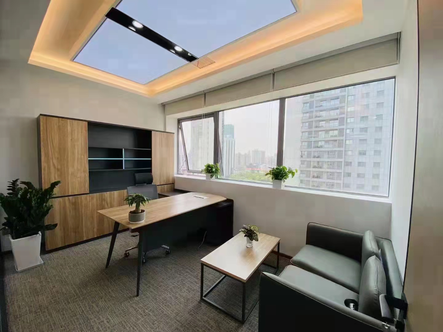 静安恒基688广场258平精装修带家具优质房源出租(图3)