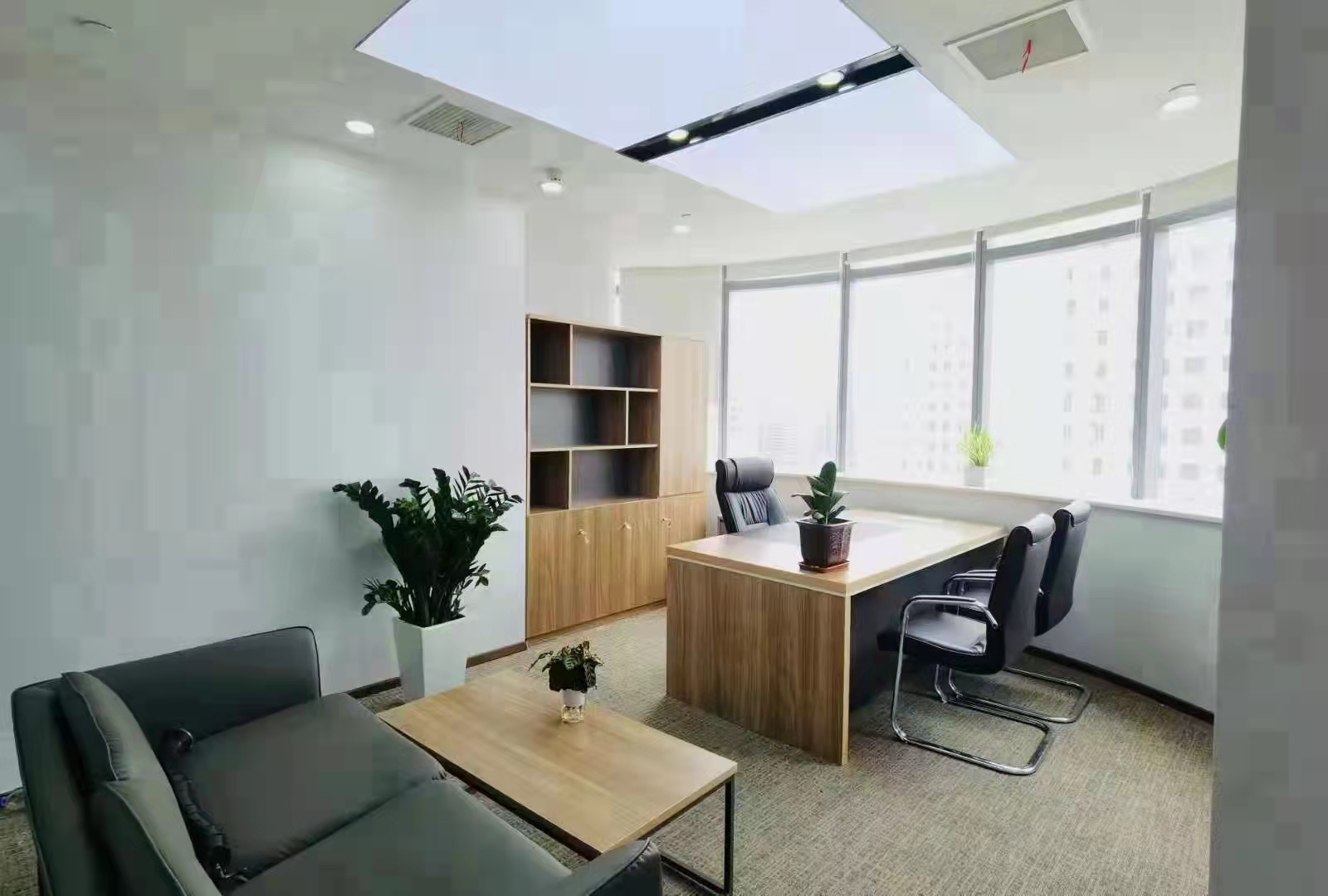 静安恒基688广场258平精装修带家具优质房源出租(图8)