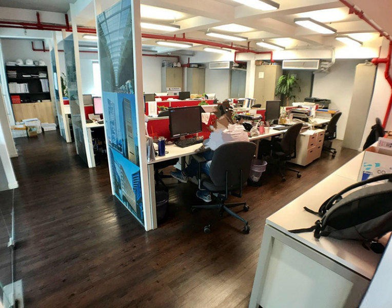 祥腾财富广场，精装修复试，一号线汶水路地铁口，业主直租，随时看房(图1)