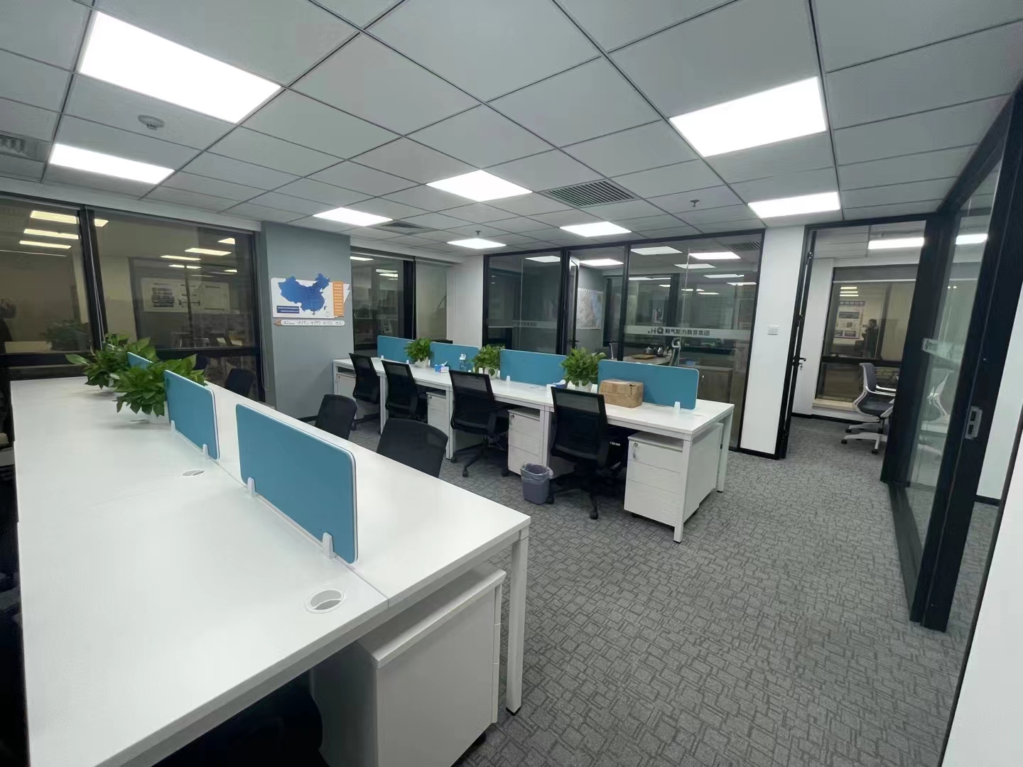 长宁安泰大厦187平精装修带家具优质房源出租(图3)