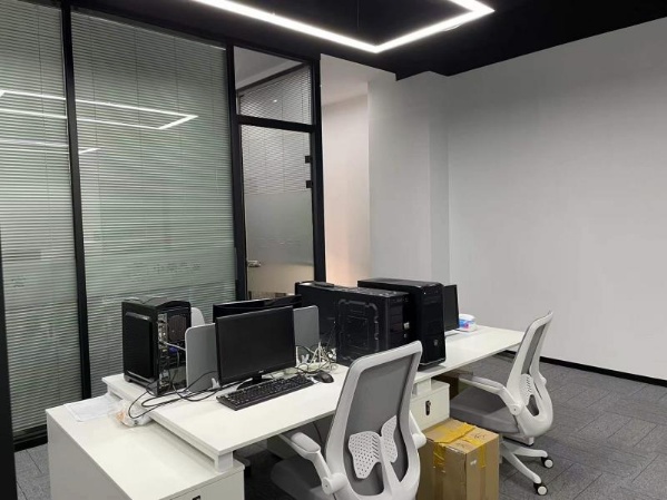 大宁财智中心310平带装修现房出租可注册(图4)