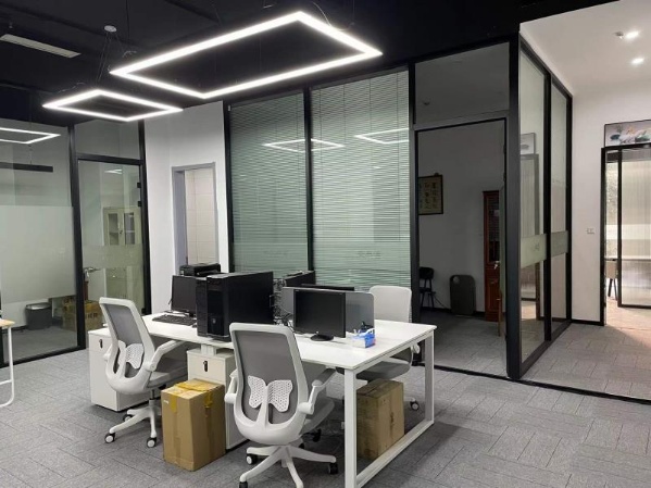 大宁财智中心310平带装修现房出租可注册(图3)