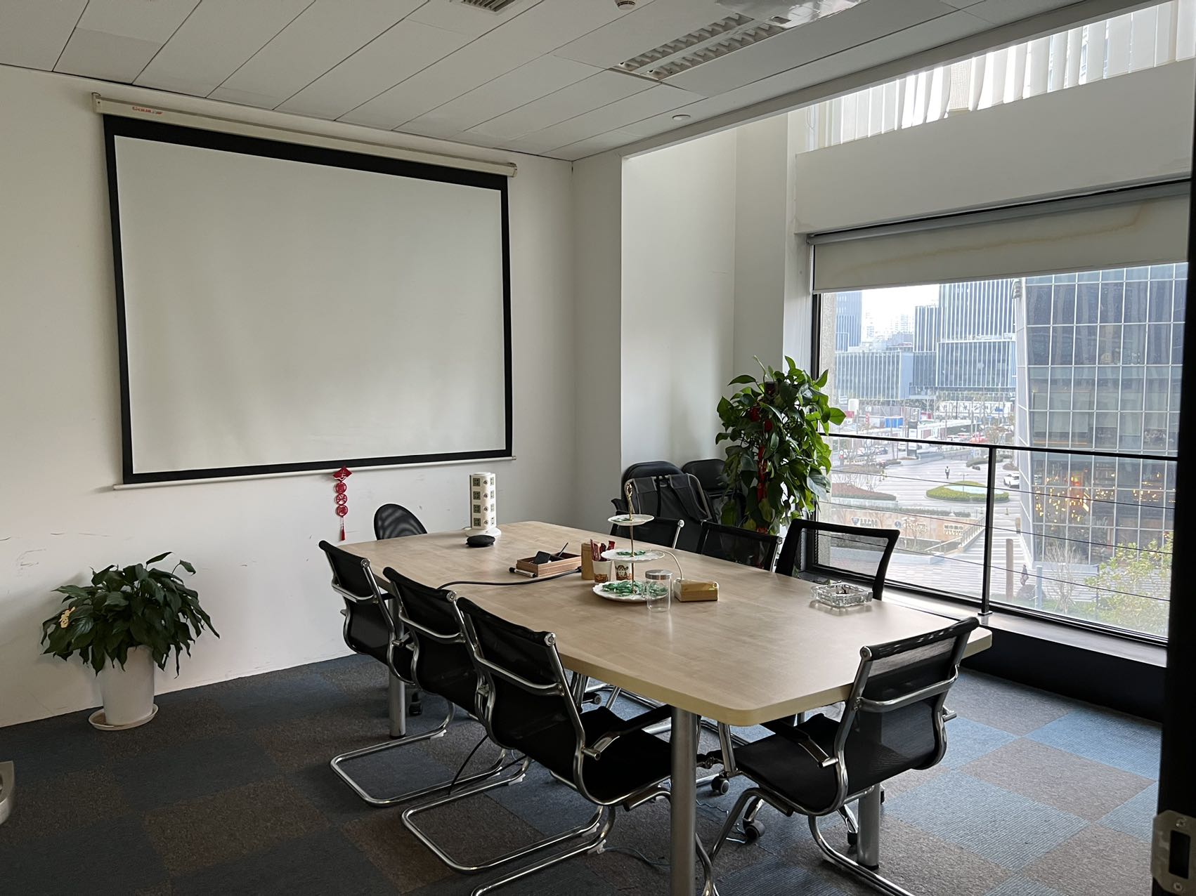 7-22051Q434044G.jpg 普陀长征 普罗娜商务广场写字楼出租祁连山南路地铁站上盖 商圈楼盘300平办公室出租(图9)