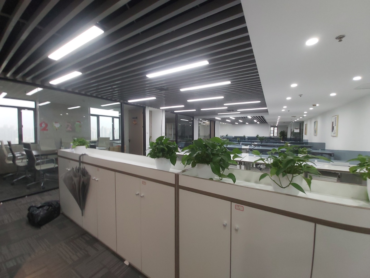 12-2205241P1561H.jpg 静安商业办公聚汇,泰禾大厦高层采光好 , 精装修落地窗采光 I(图2)