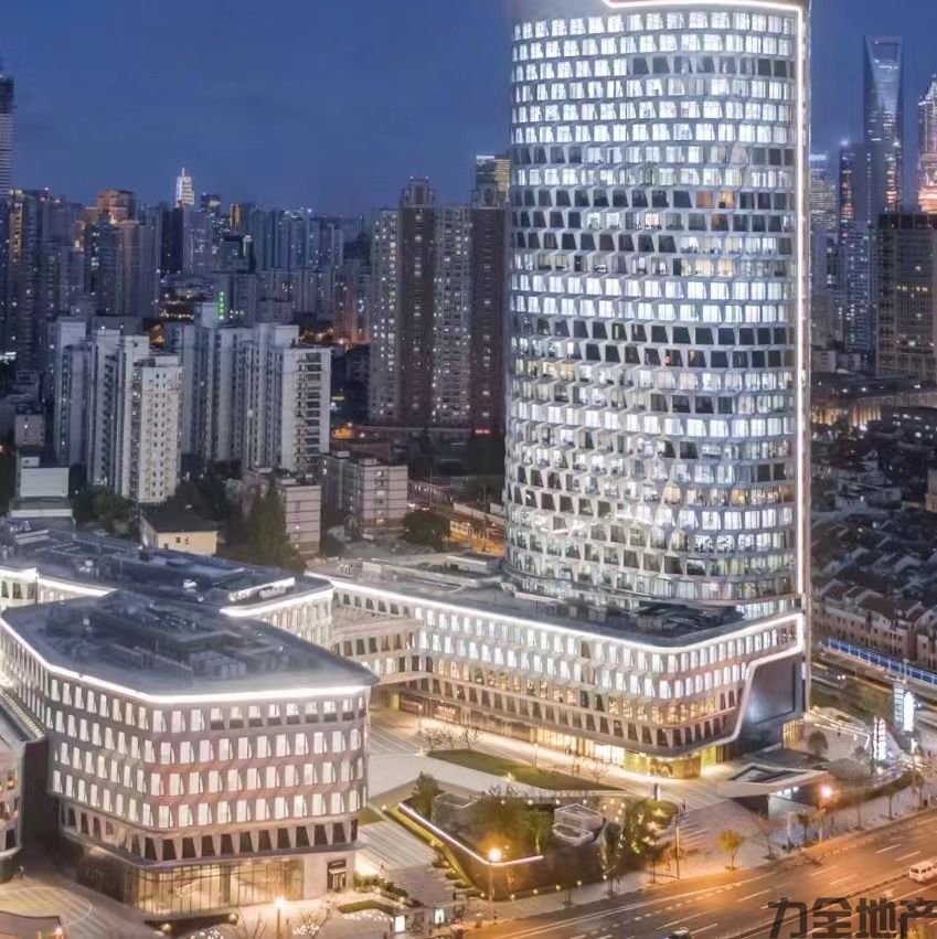 金融街海伦中心办公出租 海伦路地铁上盖 精装修可定制装修 小面积200平300平出租 超长免租期 价格可谈 高区景观 拎包办公(图1)